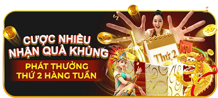 Thưởng nạp hàng tuần K9CC